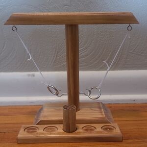 Wooden Ring Toss Game